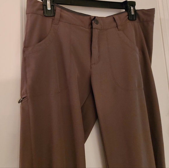 Patagonia Travel Hiking Pants Brown Size 6 - Picture 3 of 12